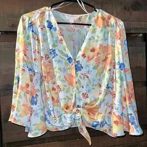 Beautiful floral blouse